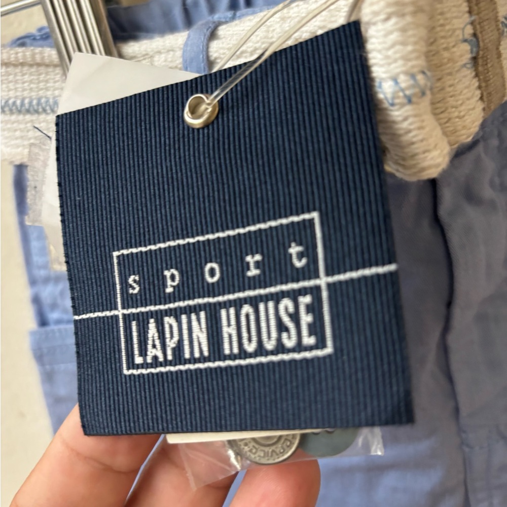 LAPIN HOUSE KIDS | Sporty Casual Blue Trousers | Chinos - Picture 4 of 8